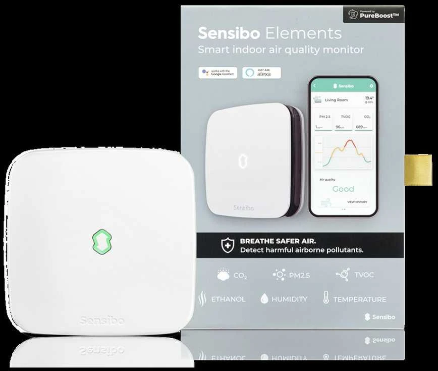 Oro kokybės jutiklis Sensibo Elements