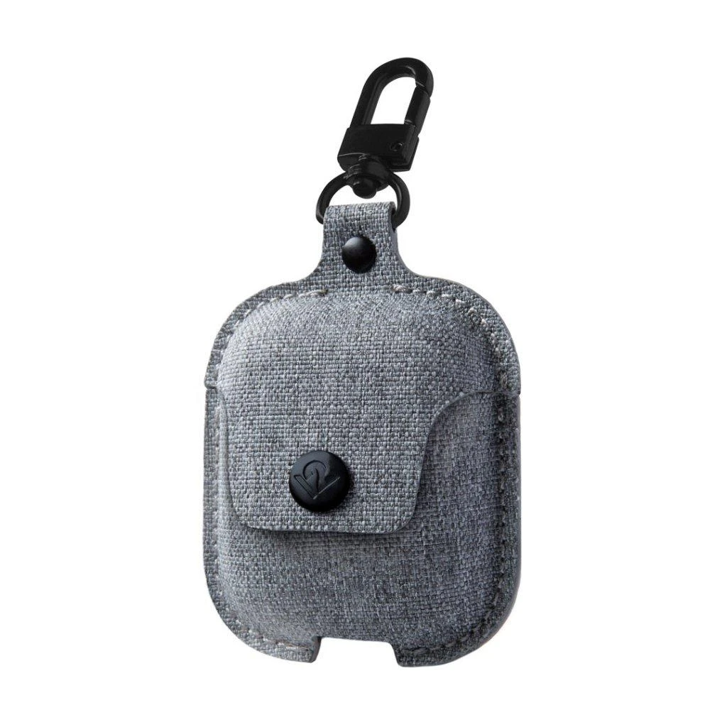 „Twelve South AirSnap“, skirta „AirPods“ (ruoželinis dūmas / tamsi pilka)