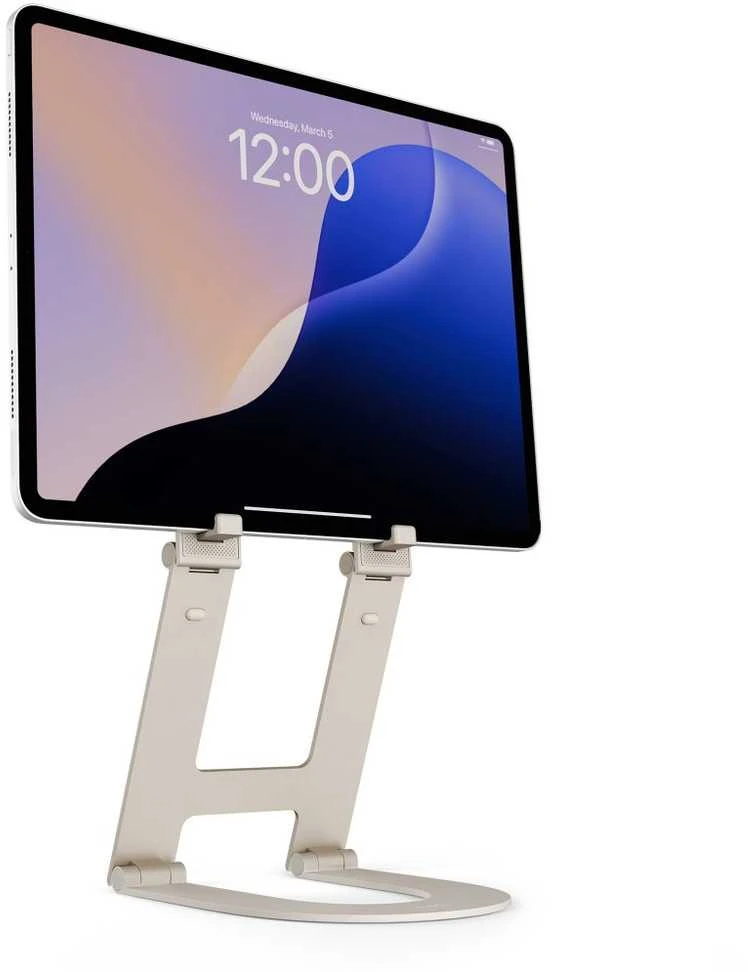 „Twelve South Curve Mini Stand“ – reguliuojamas aliumininis „iPad“ stovas (koupa)