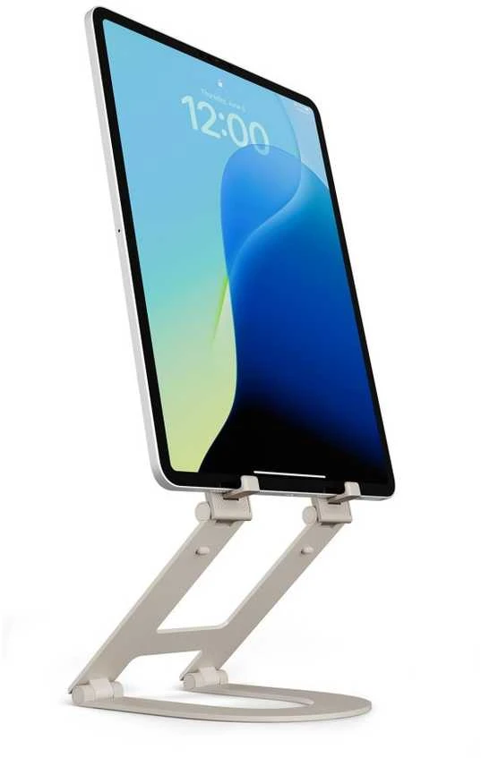 „Twelve South Curve Mini Stand“ – reguliuojamas aliumininis „iPad“ stovas (koupa)