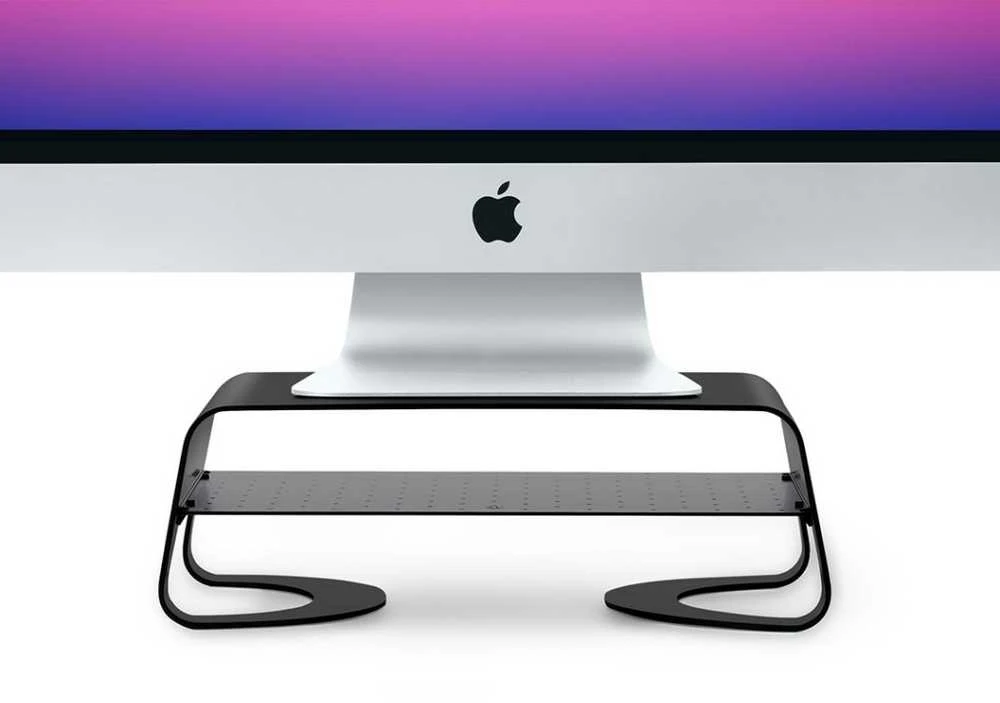 Twelve South Dvylika South Curve Riser, skirta Apple iMac (Juodas)