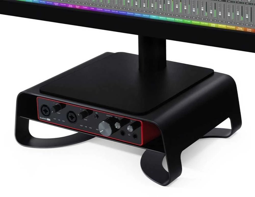 Twelve South Dvylika South Curve Riser, skirta Apple iMac (Juodas)