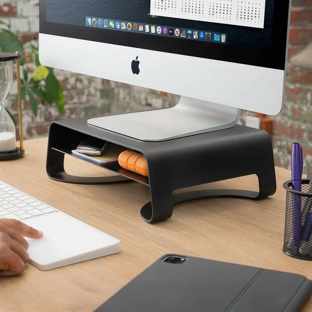 Twelve South Dvylika South Curve Riser, skirta Apple iMac (Juodas)