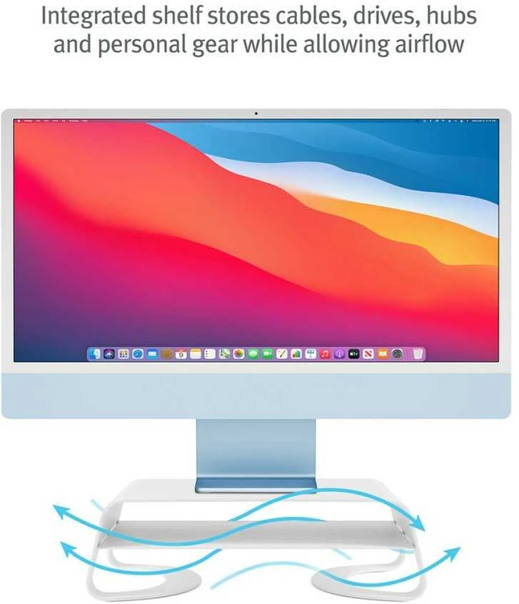 Twelve South Curve Riser – stovas iMac Baltas