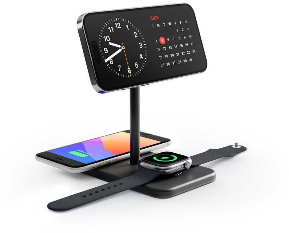 Įkroviklis Twelve South HiRise 3 Deluxe stojąca bezprzewodowa 15W (TSH63)