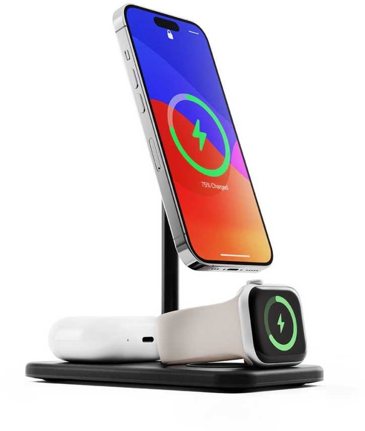 Įkroviklis Twelve South HiRise 3 Deluxe stojąca bezprzewodowa 15W (TSH63)