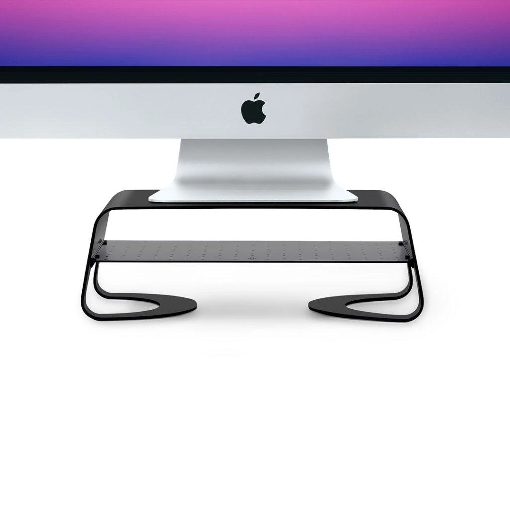 Twelve South Dvylika South Curve Riser, skirta Apple iMac (Juodas)