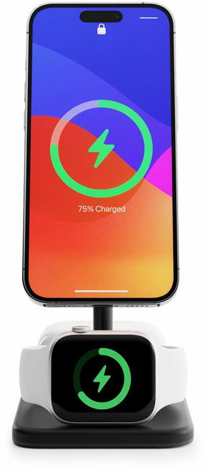 Įkroviklis Twelve South HiRise 3 Deluxe stojąca bezprzewodowa 15W (TSH63)