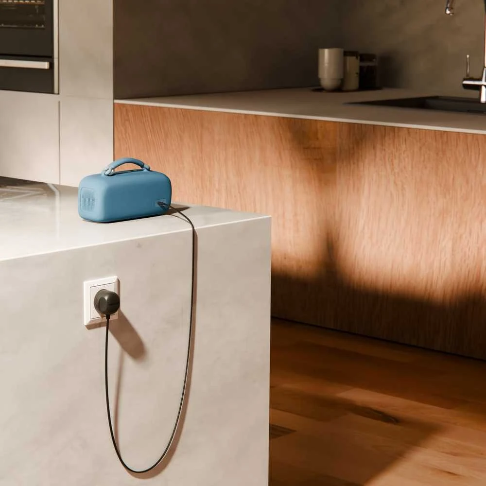 Twelve South PowerCord EU - kroviklis jungiama į tinklą 30W su kablem USB-C 3m (slate)