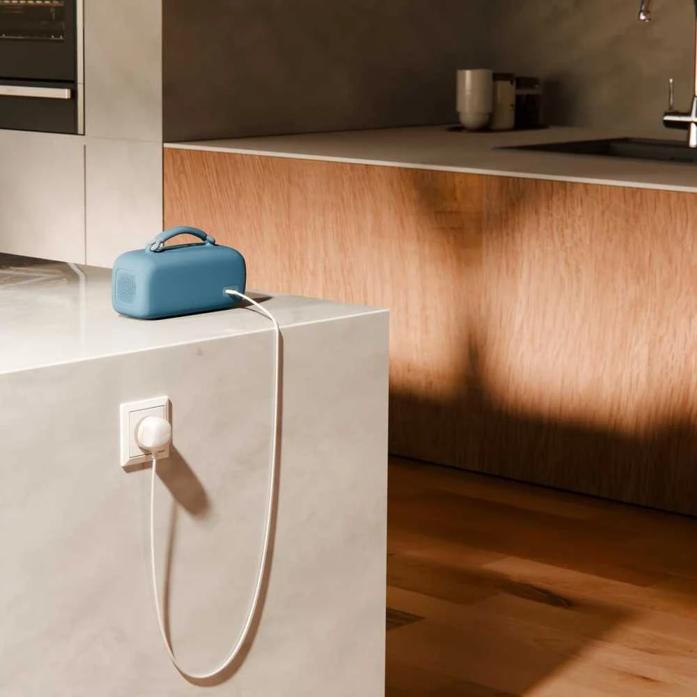 Twelve South PowerCord EU - kroviklis jungiama į tinklą 30W su kablem USB-C 3m (baltas/dune)