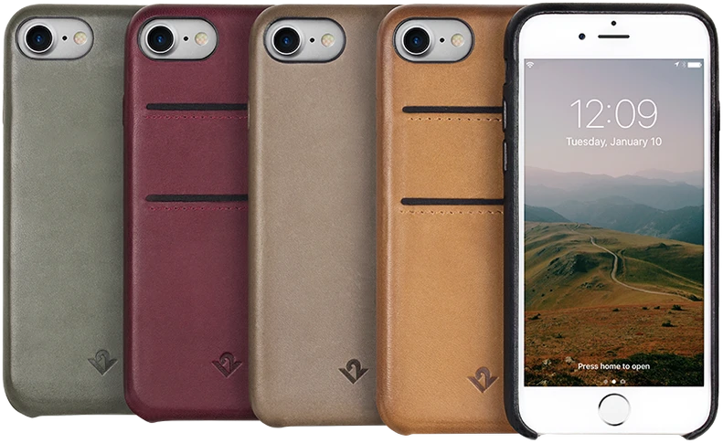 „Twelve South“ odinis dėklas, skirtas „iPhone 7 Plus“ ir „iPhone 8 Plus“ – šiltai pilkšvai rudas