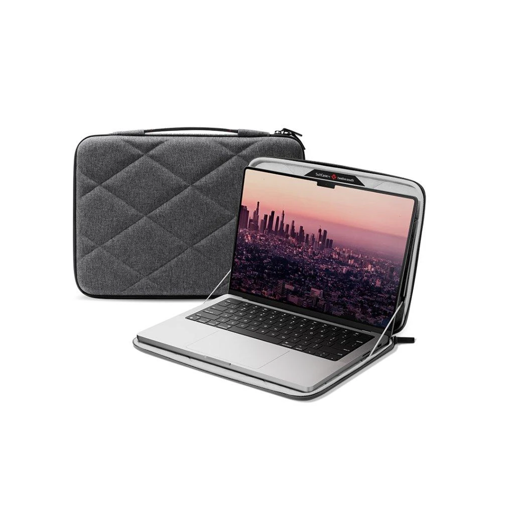 „Twelve South“ dėklas „MacBook Pro 14“ – tamsiai pilka