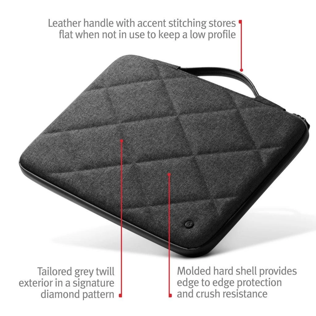 „Twelve South“ dėklas „MacBook Pro 16“ – tamsiai pilka
