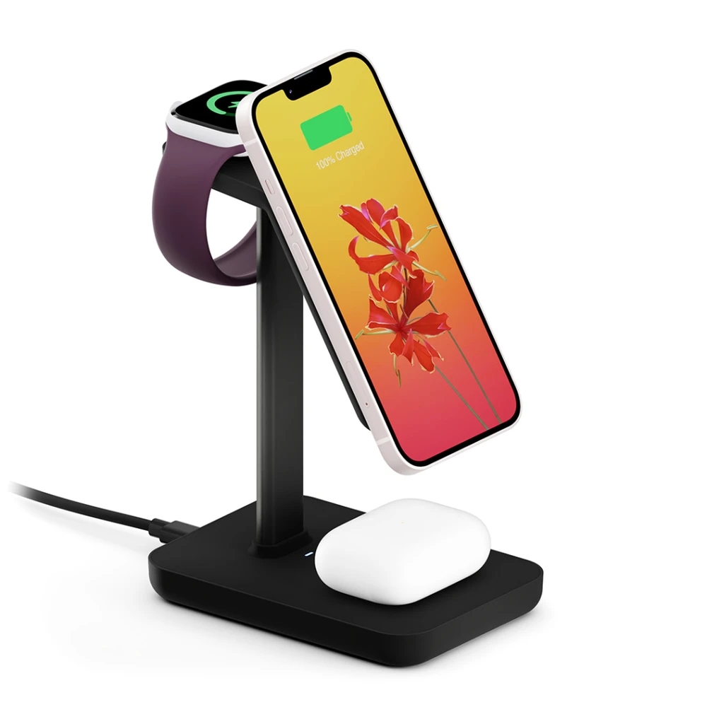 Twelve South HiRise 3 Wireless Charging Stand (juodas)