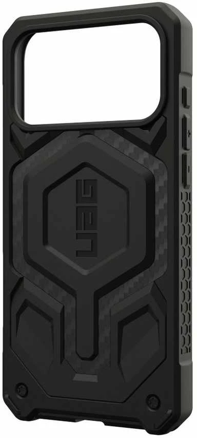 Urban Armor Gear UAG Monarch Pro MagSafe dėklas iPhone 17 Pro Max - Juodas ir pilkas