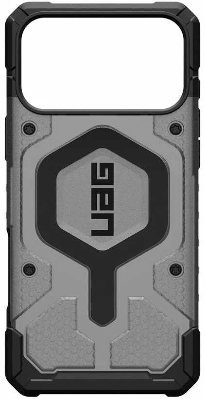 Dėklas Urban Armor Gear UAG Pathfinder Clear Magsafe, Ash/Juodas - iPhone 17 Pro Max