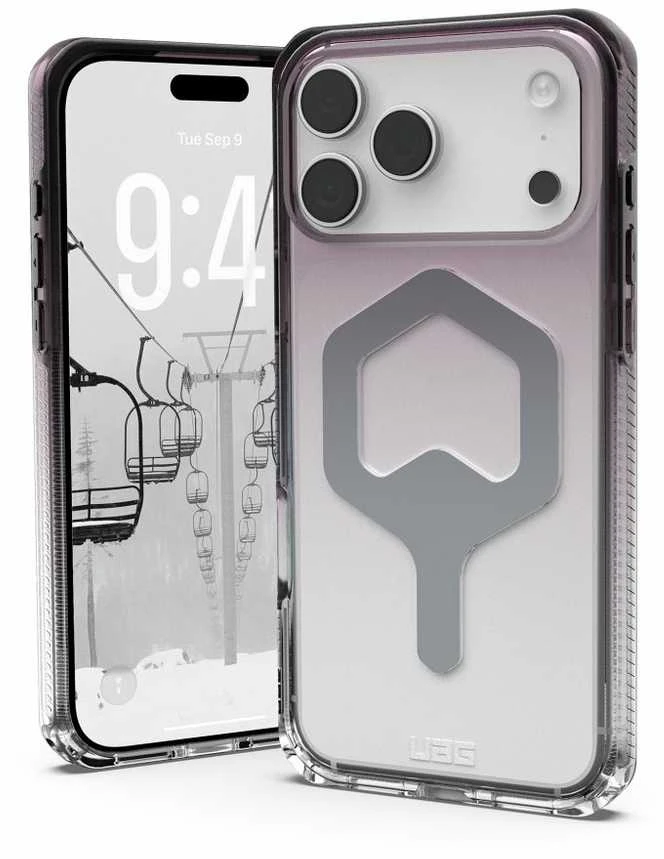 Urban Armor Gear UAG Plyo Magsafe dėklas, juodas/skaidrus ombre dėklas – iPhone 17 Pro Max