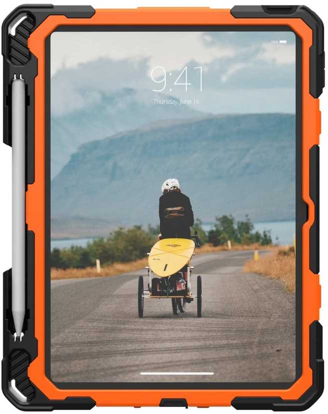 Urban Armor Gear Oranžinis UAG Plasma, Oranžinis/Juodas - iPad 10,9" 2022 (Brown box)