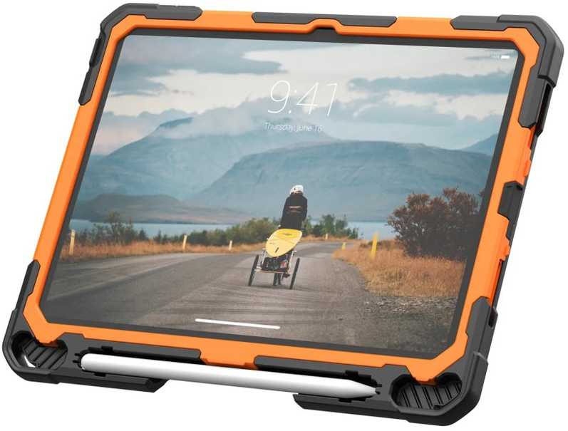Urban Armor Gear Oranžinis UAG Plasma, Oranžinis/Juodas - iPad 10,9" 2022 (Brown box)