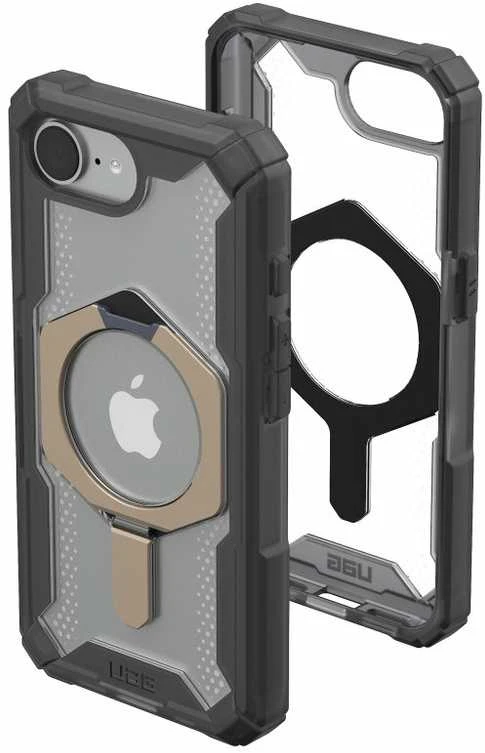 UAG Urban Armor Gear dėklas PLASMA XTE suderinamas su MagSafe, skirtas IPHONE 16e pelenai / titanas