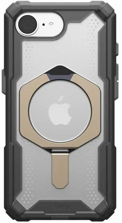 UAG Urban Armor Gear dėklas PLASMA XTE suderinamas su MagSafe, skirtas IPHONE 16e pelenai / titanas