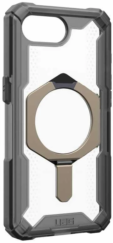 UAG Urban Armor Gear dėklas PLASMA XTE suderinamas su MagSafe, skirtas IPHONE 16e pelenai / titanas