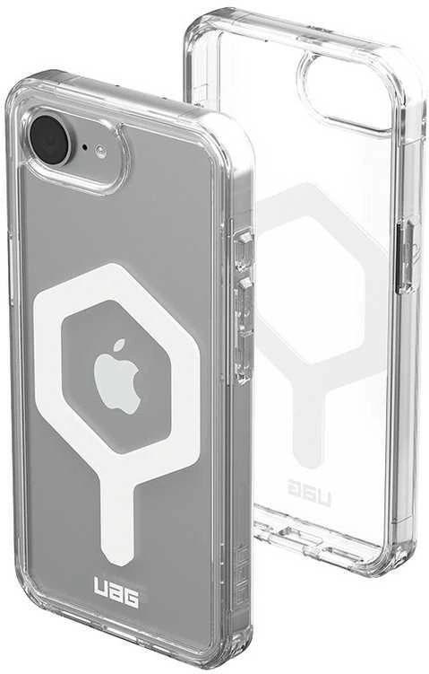 UAG Urban Armor Gear dėklas PLYO suderinamas su MagSafe, skirtas IPHONE 16e ice/baltas
