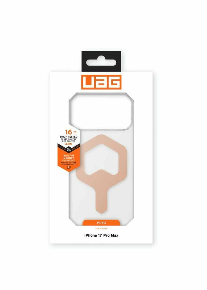Dėklas Urban Armor Gear UAG Plyo Magsafe, ledo / rožinio aukso spalvos - iPhone 17 Pro Max