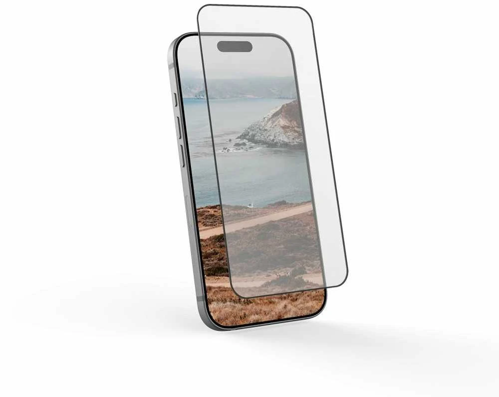 „Urban Armor Gear“ UAG stiklinis apsauginis dėklas „iPhone 17 Pro“