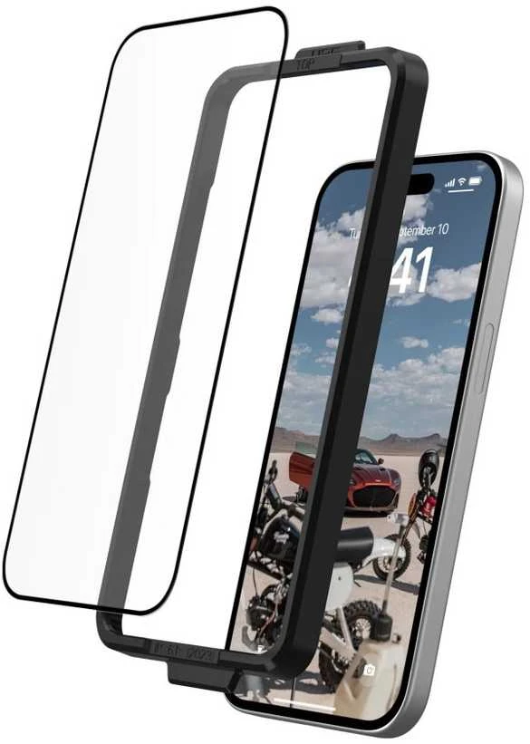 Urban Armor Gear UAG Glass Shield Plus, skaidrus – iPhone 15