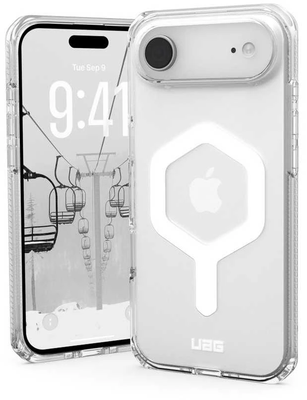 Dėklas „Urban Armor Gear“ „UAG Plyo Magsafe“, „Ice“/„Baltas“ – „iPhone Air“