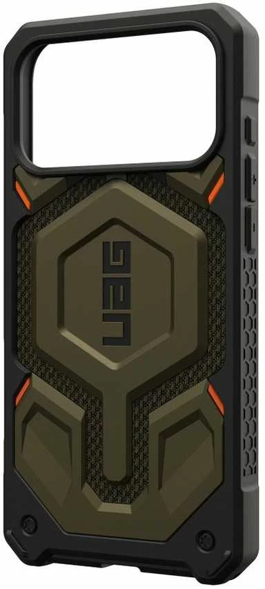 Dėklas Urban Armor Gear UAG Monarch Pro,Kevlar Element Žalias - iPhone 17 Pro Max