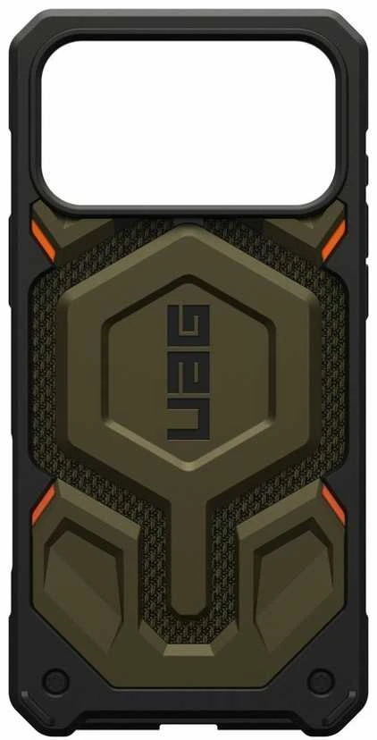 Dėklas Urban Armor Gear UAG Monarch Pro,Kevlar Element Žalias - iPhone 17 Pro Max