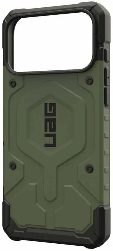 Dėklas Urban Armor Gear UAG Pathfinder Magsafe, alyvuogių spalvos - iPhone 17 Pro Max
