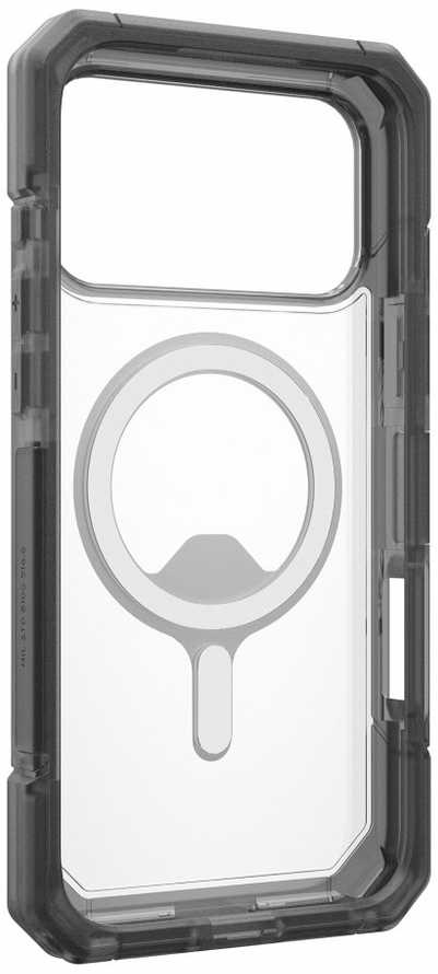 Dėklas Urban Armor Gear UAG Trooper MagSafe Case for iPhone 17 Pro Max - Clear Juodas