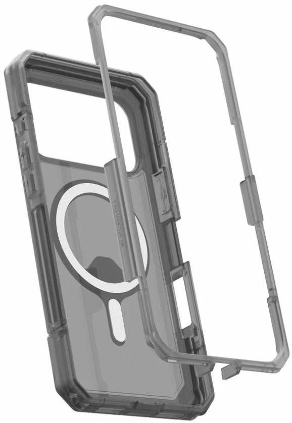 Carruzzo UAG Trooper MagSafe dėklas iPhone 17 Pro Max - Matinis Juodas