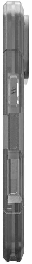 Dėklas Urban Armor Gear UAG Trooper MagSafe Case for iPhone 17 Pro Max - Clear Juodas