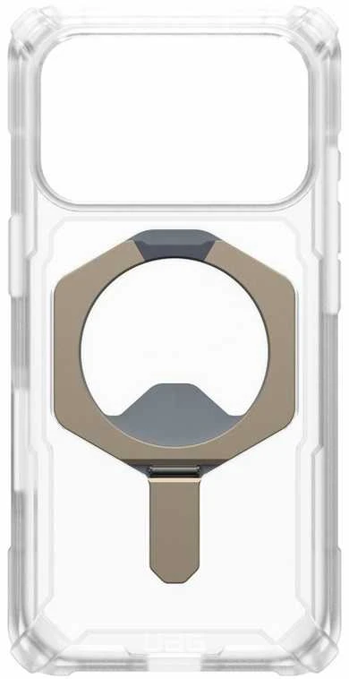 Carruzzo Urban Armor Gear dėklas UAG Plasma XTE Magsafe, skaidrus/titano spalvos - iPhone 17 Pro
