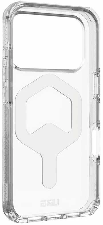 Urban Armor Gear UAG Plyo MagSafe dėklas, skirtas iPhone 17 Pro – skaidriai pilkas