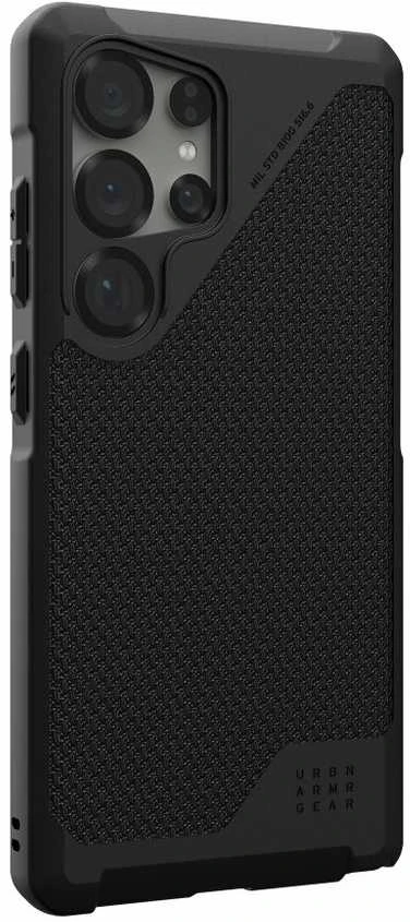 Dėklas Urban Armor Gear UAG Metropolis LT w/Magnet, Kevlar Juodas - Samsung Galaxy S25 Ultra