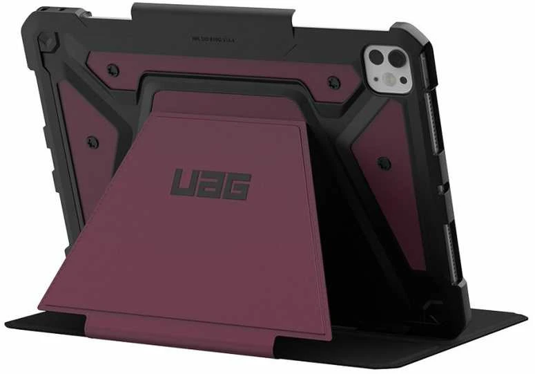 Urban Armor Gear UAG Metropolis SE Case with Stand and Apple Pieštukas Holder for iPad Pro 11" 2024 - raudonos spalvos