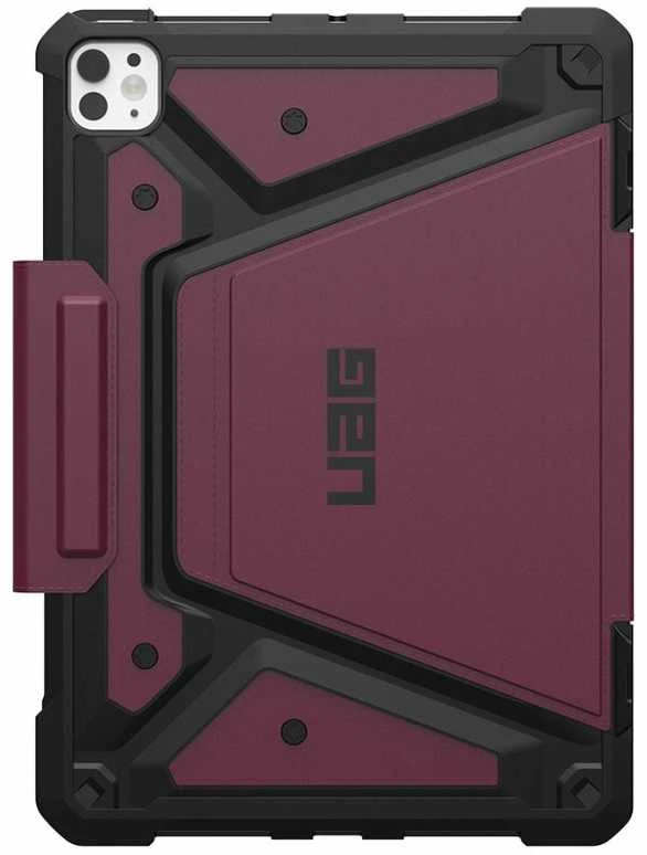 Urban Armor Gear UAG Metropolis SE Case with Stand and Apple Pieštukas Holder for iPad Pro 11" 2024 - raudonos spalvos
