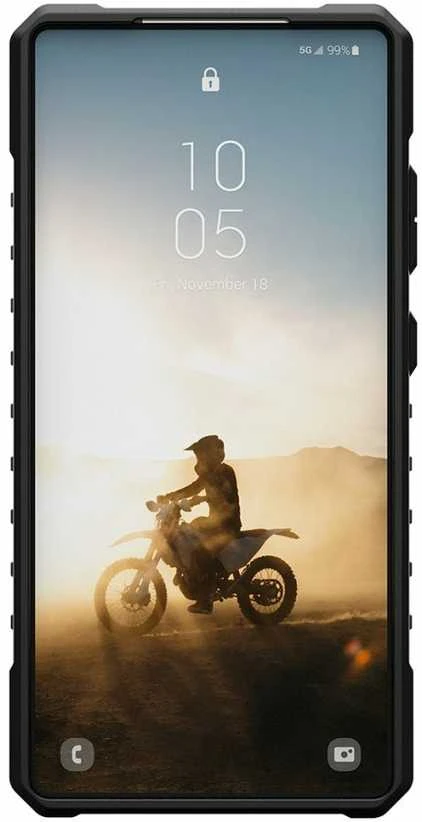 Dėklas Urban Armor Gear UAG Pathfinder skaidrus su magnetu, ledo spalvos / sidabrinis - Samsung Galaxy S25 Ultra