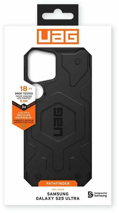 Dėklas Urban Armor Gear UAG Pathfinder, Juodas - Samsung Galaxy S25 Ultra