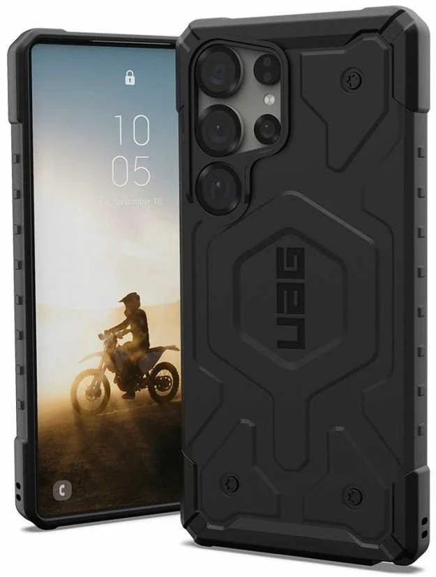 Dėklas Urban Armor Gear UAG Pathfinder, Juodas - Samsung Galaxy S25 Ultra