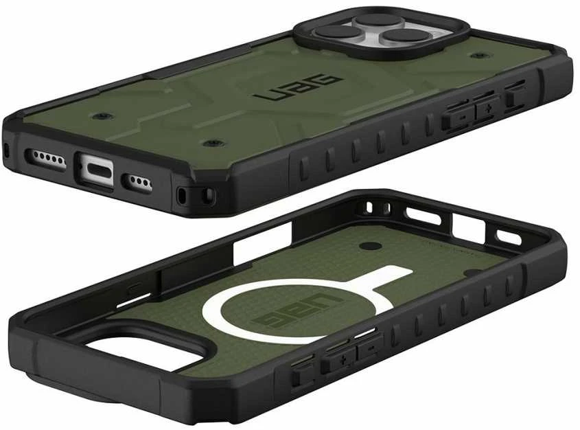 Urban Armor Gear UAG Pathfinder Magsafe Apple iPhone 16 Pro Max - dėklas telefonui žalios spalvos