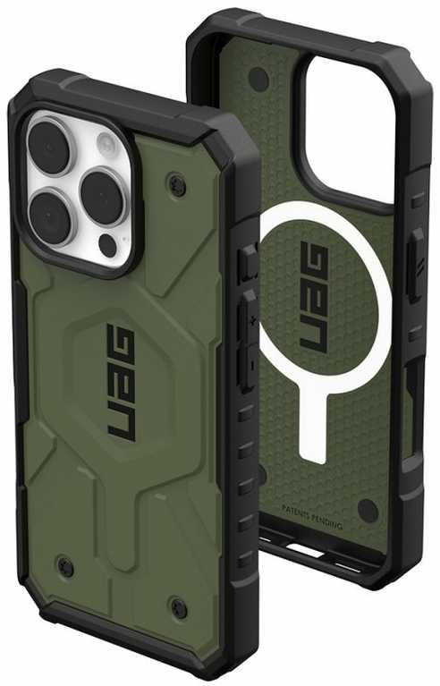 Urban Armor Gear UAG Pathfinder Magsafe Apple iPhone 16 Pro - dėklas telefonui žalios spalvos