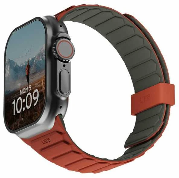 Urban Armor Gear UAG Pathfinder, alyvuogių/rūdžių spalvos - Apple Watch 49mm/45mm/44mm/42mm