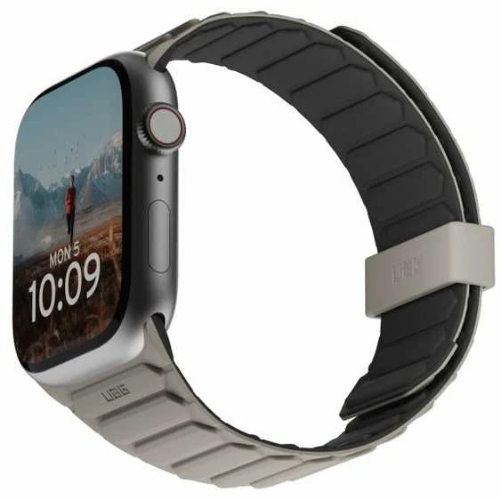Urban Armor Gear UAG Pathfinder, juodas/titanium - Apple Watch 49mm/45mm/44mm/42mm