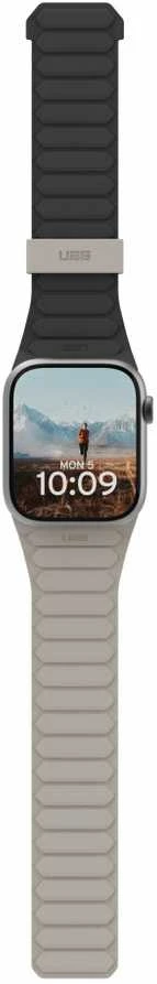 Urban Armor Gear UAG Pathfinder, juodas/titanium - Apple Watch 49mm/45mm/44mm/42mm